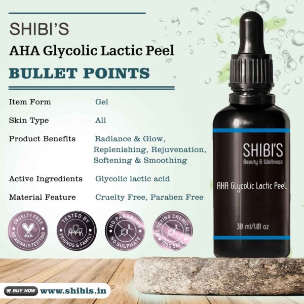 AHA Glycolic Lactic Gel Peel - Image 3