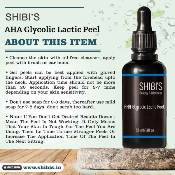 AHA Glycolic Lactic Gel Peel - Image 4