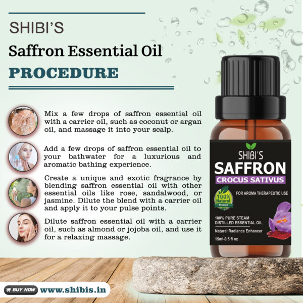Saffron Essential Oil - Image 2