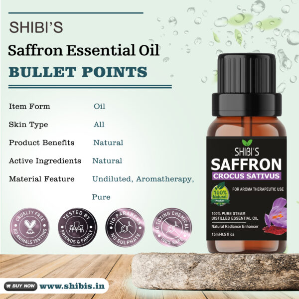 Saffron Essential Oil - Image 3