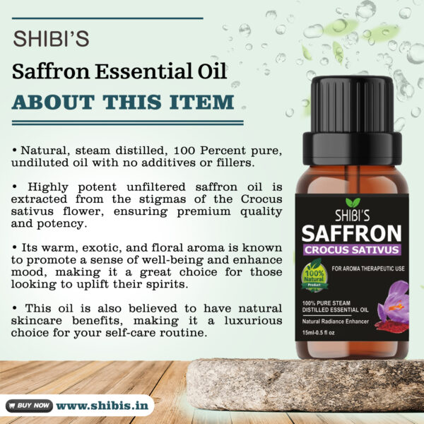 Saffron Essential Oil - Image 4